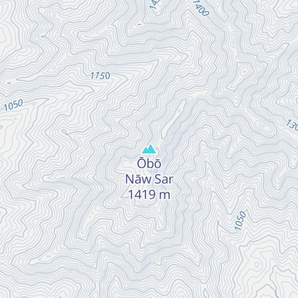 Map of Ōbō Nāw Sar