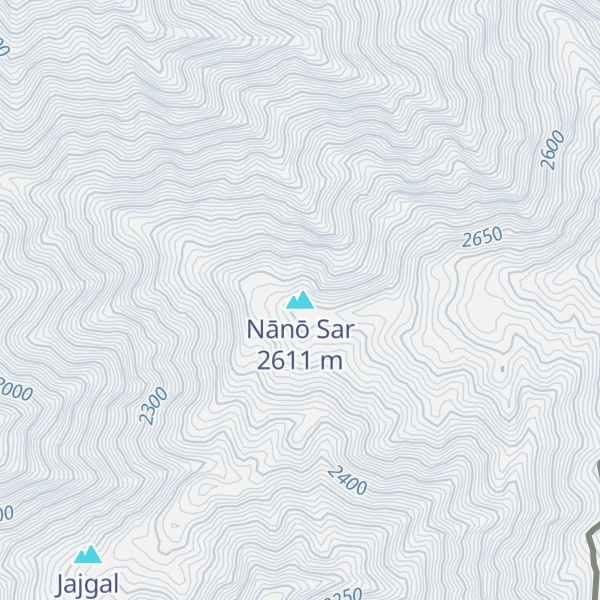 Map of Nānō Sar