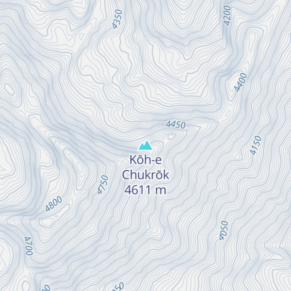 Map of Kōh-e Chukrōk