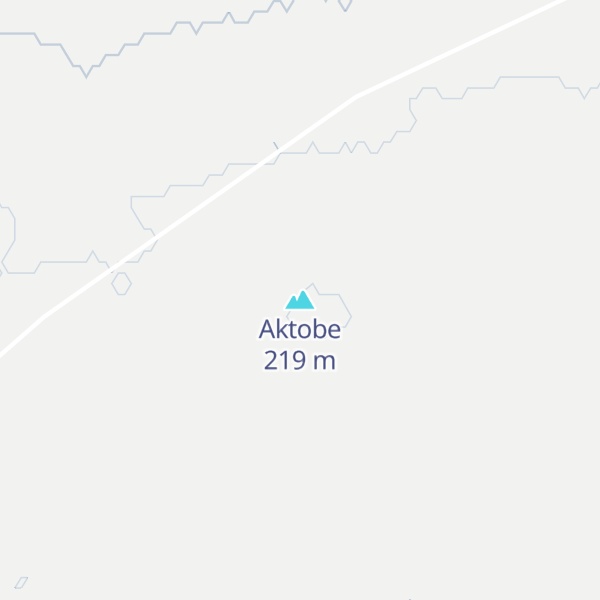 Map of Aktobe