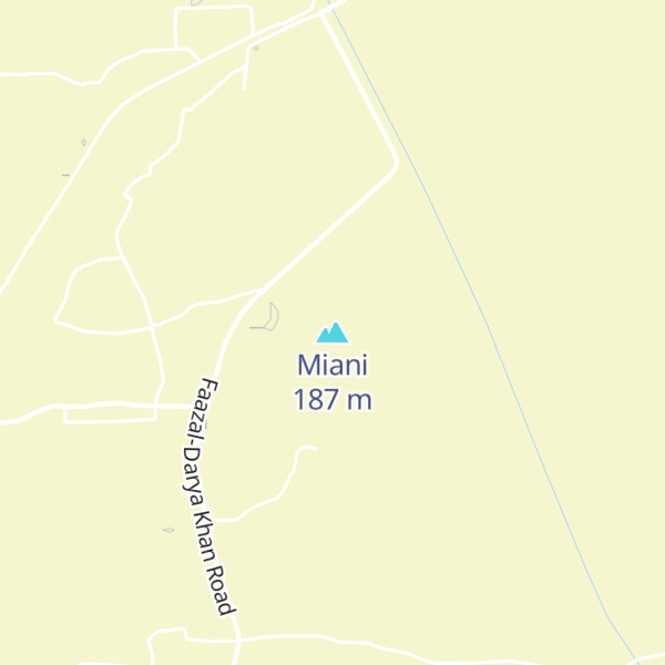 Map of Miani