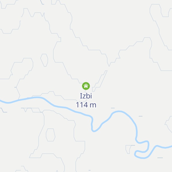 Map of Izbi