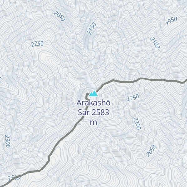 Map of Arakashō Sar