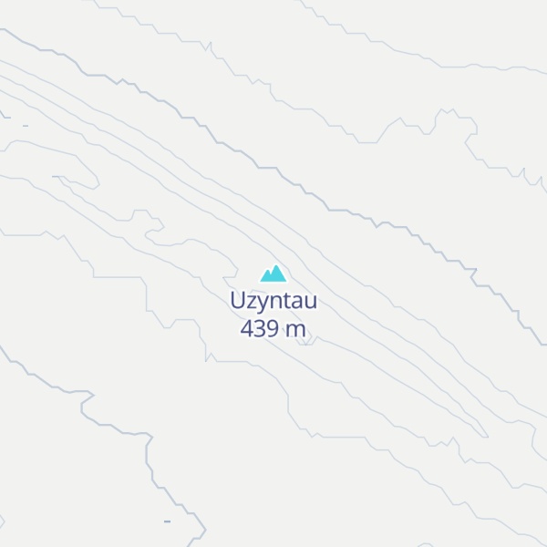 Map of Uzyntau