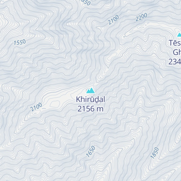 Map of Khirūḏal