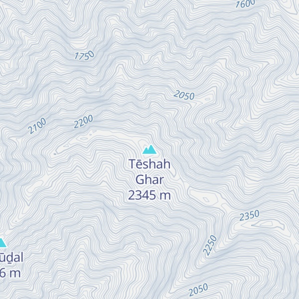 Map of Tēshah Ghar