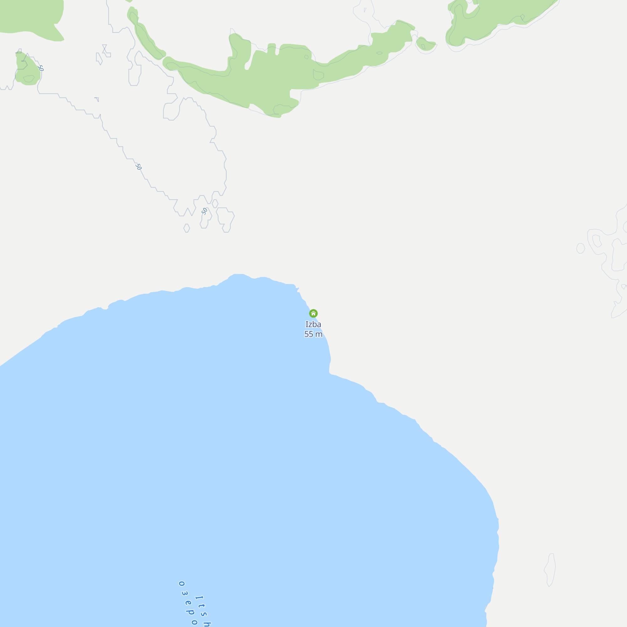 Izba map