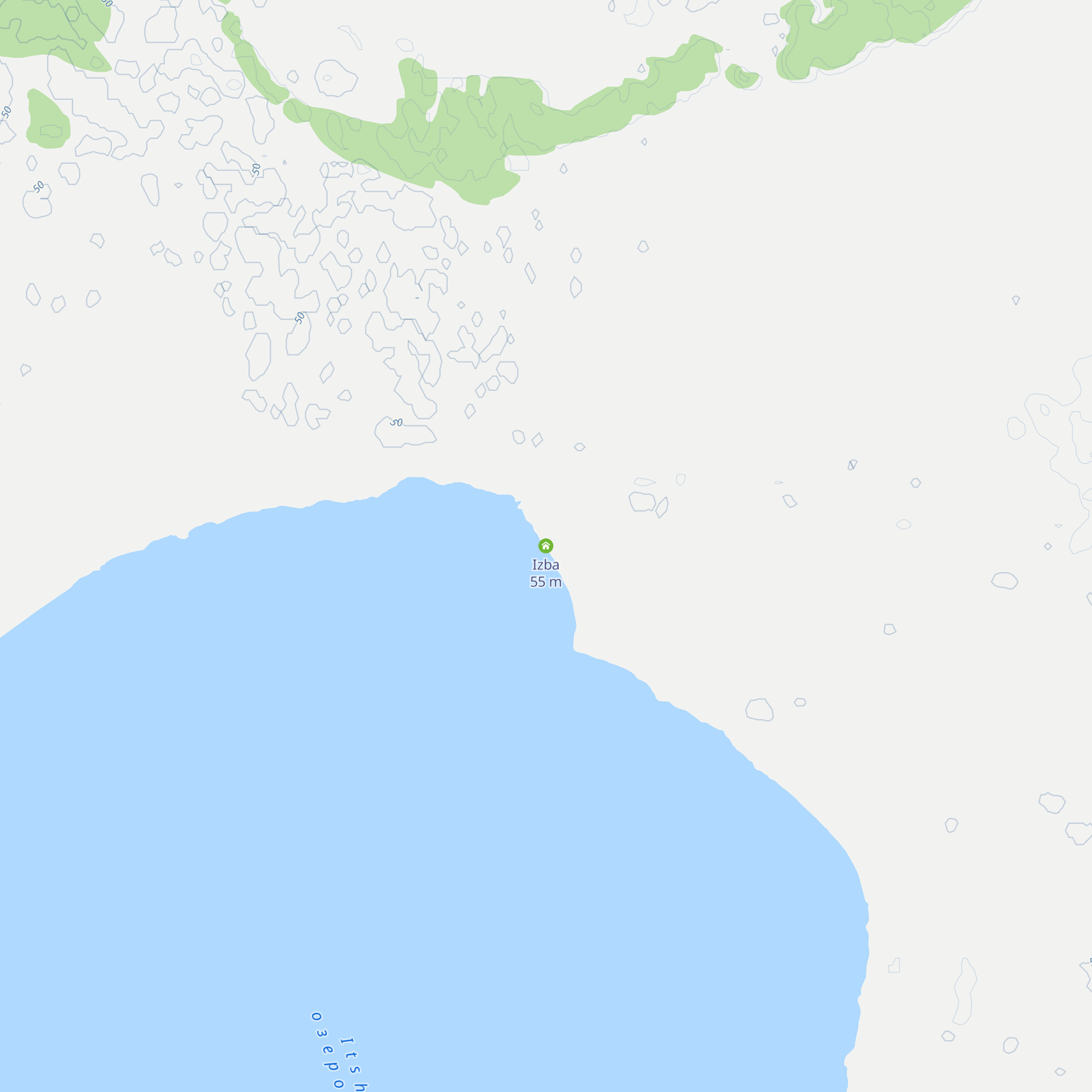 Izba map