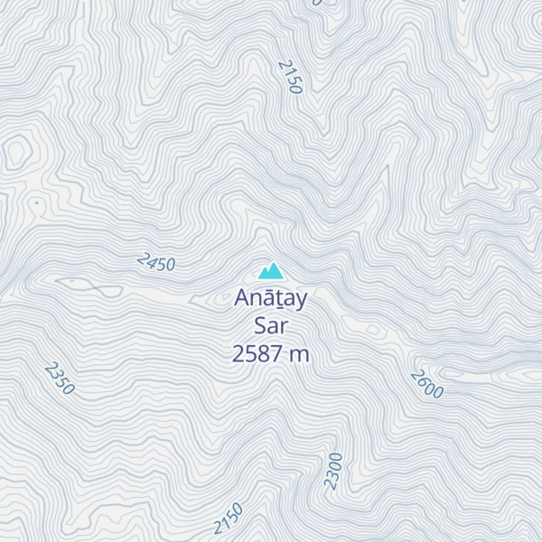 Map of Anāṯay Sar