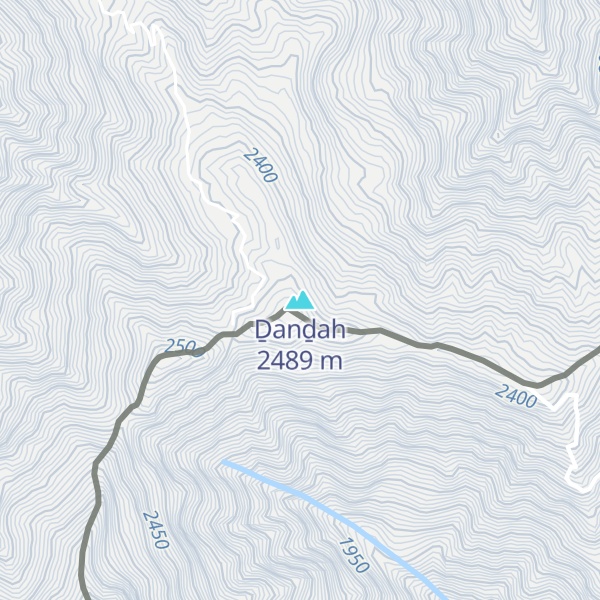 Map of Ḏanḏah