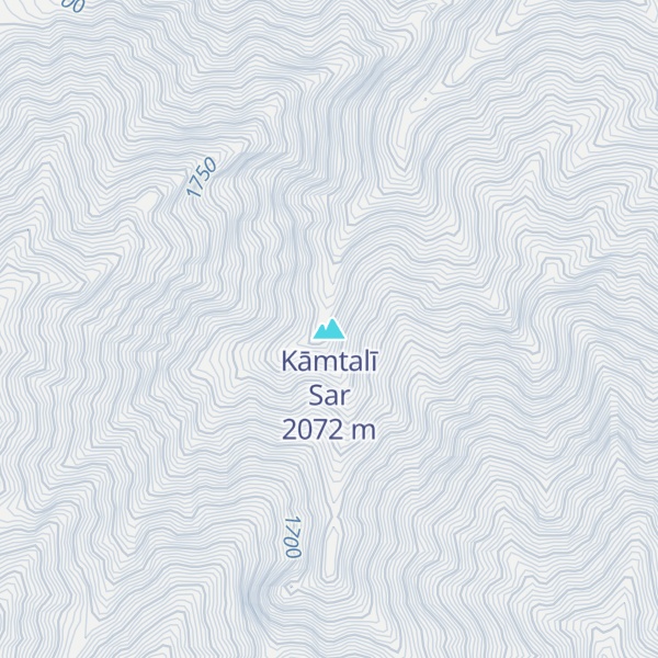 Map of Kāmtalī Sar
