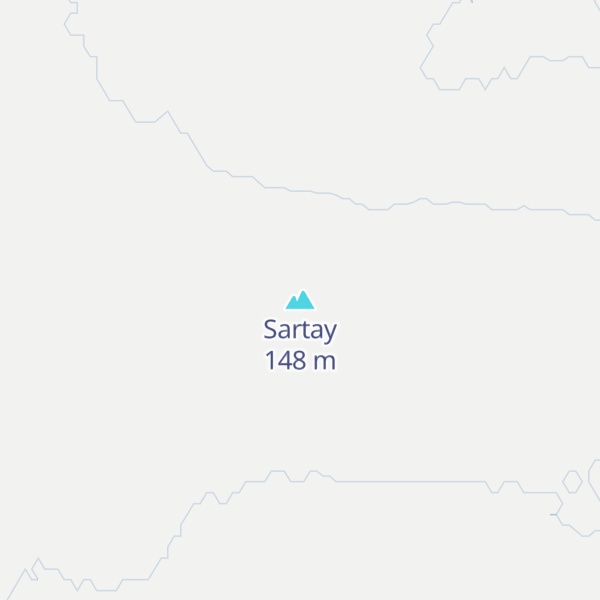 Map of Sartay