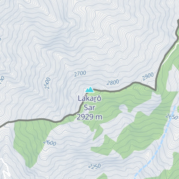 Map of Lakaṟō Sar