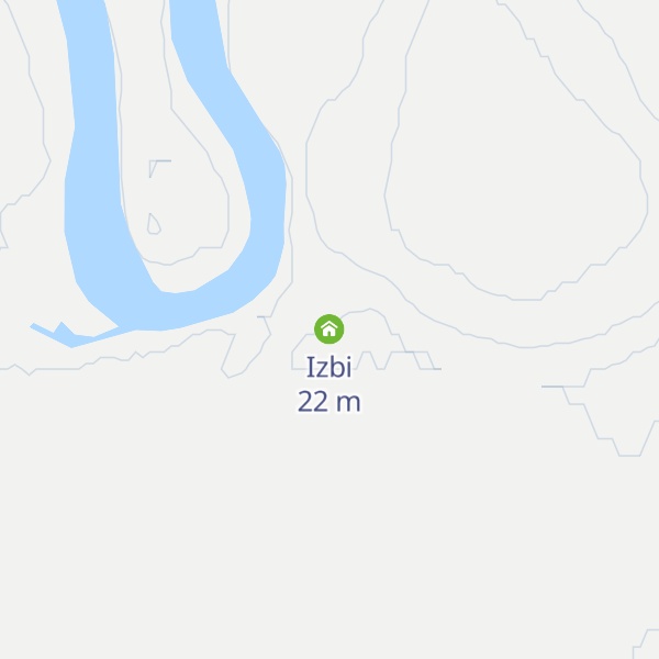 Map of Izbi