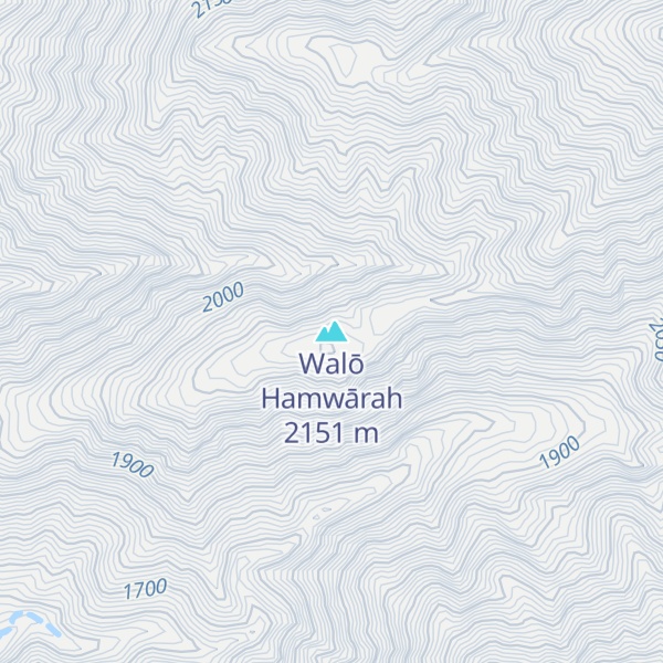 Map of Walō Hamwārah