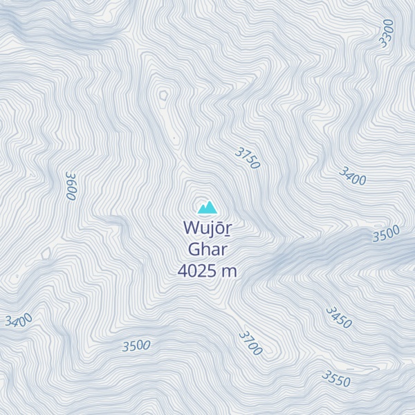 Map of Wujōṟ Ghar