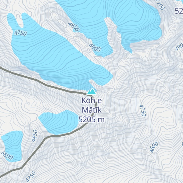 Map of Kōh-e Mātīk