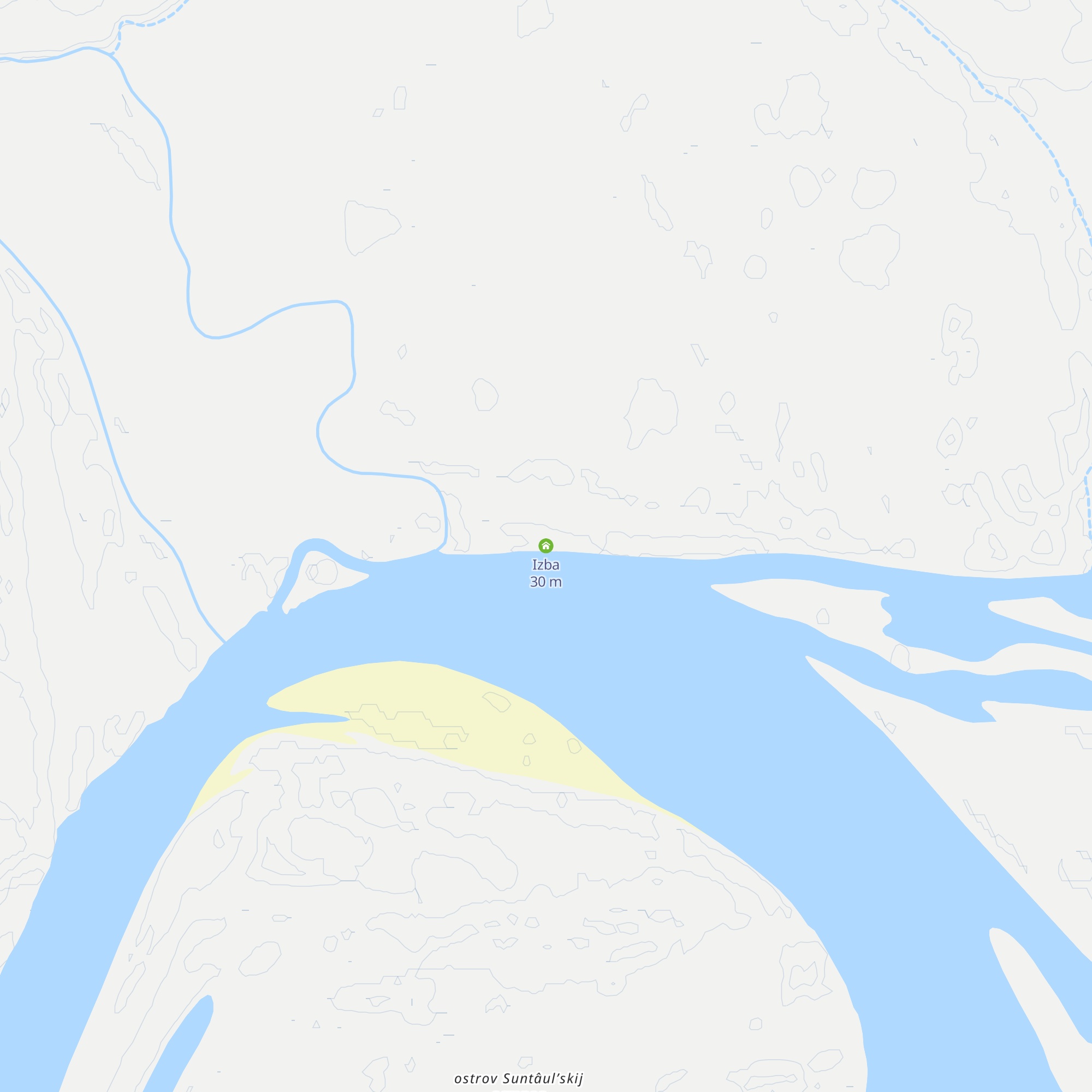 Izba map