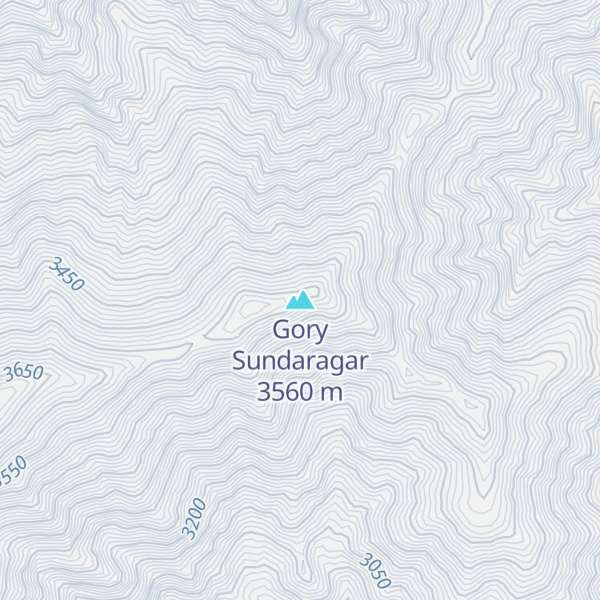 Map of Gory Sundaragar