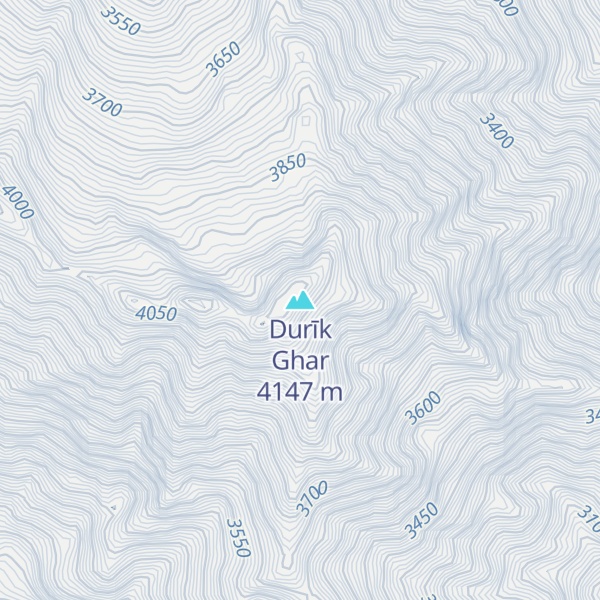 Map of Durīk Ghar