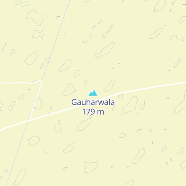 Map of Gauharwala