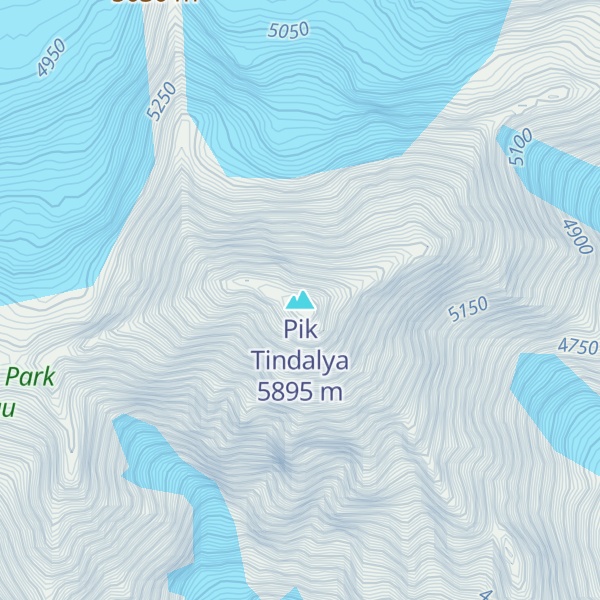 Map of Pik Tindalya