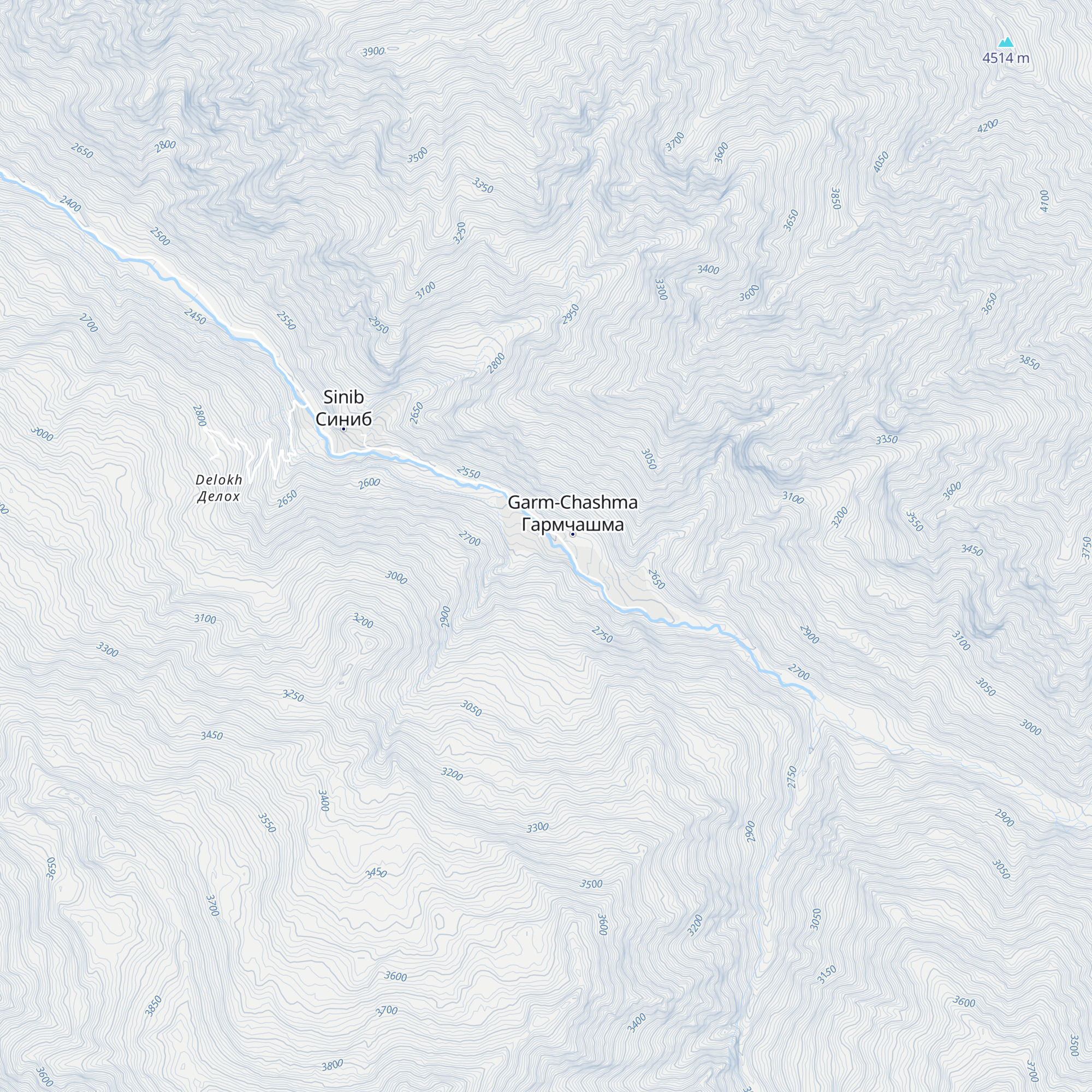 Sanatorii Garmchashma map
