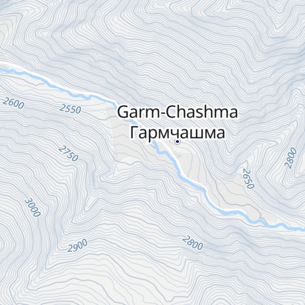 Map of Sanatorii Garmchashma