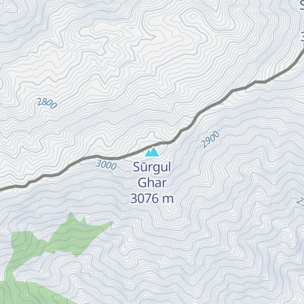 Map of Sūrgul Ghar