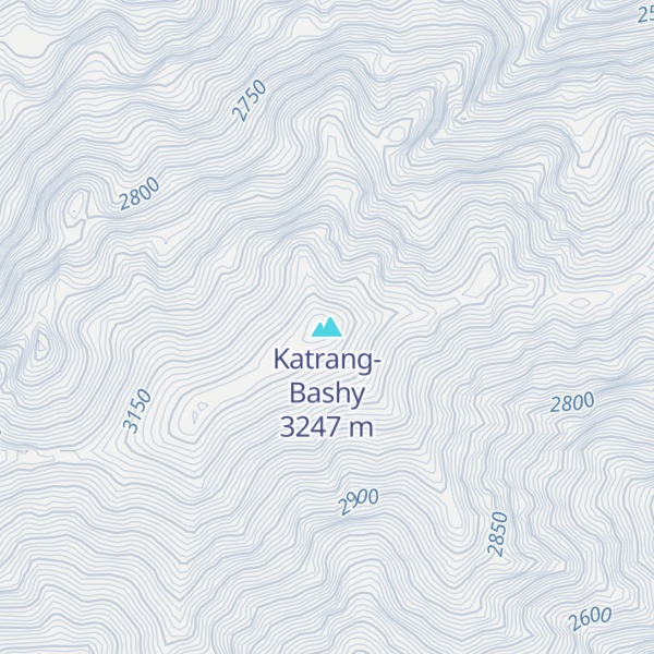 Map of Katrang-Bashy