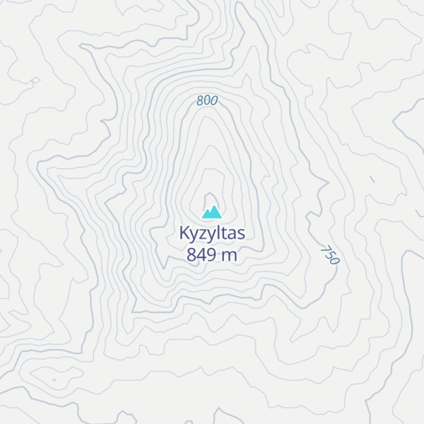 Map of Kyzyltas