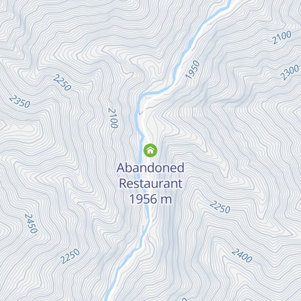 Map of Abandoned Restaurant