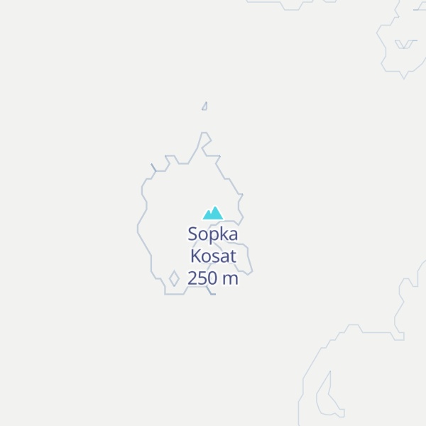 Map of Sopka Kosat