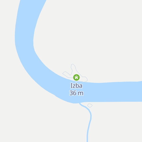 Map of Izba