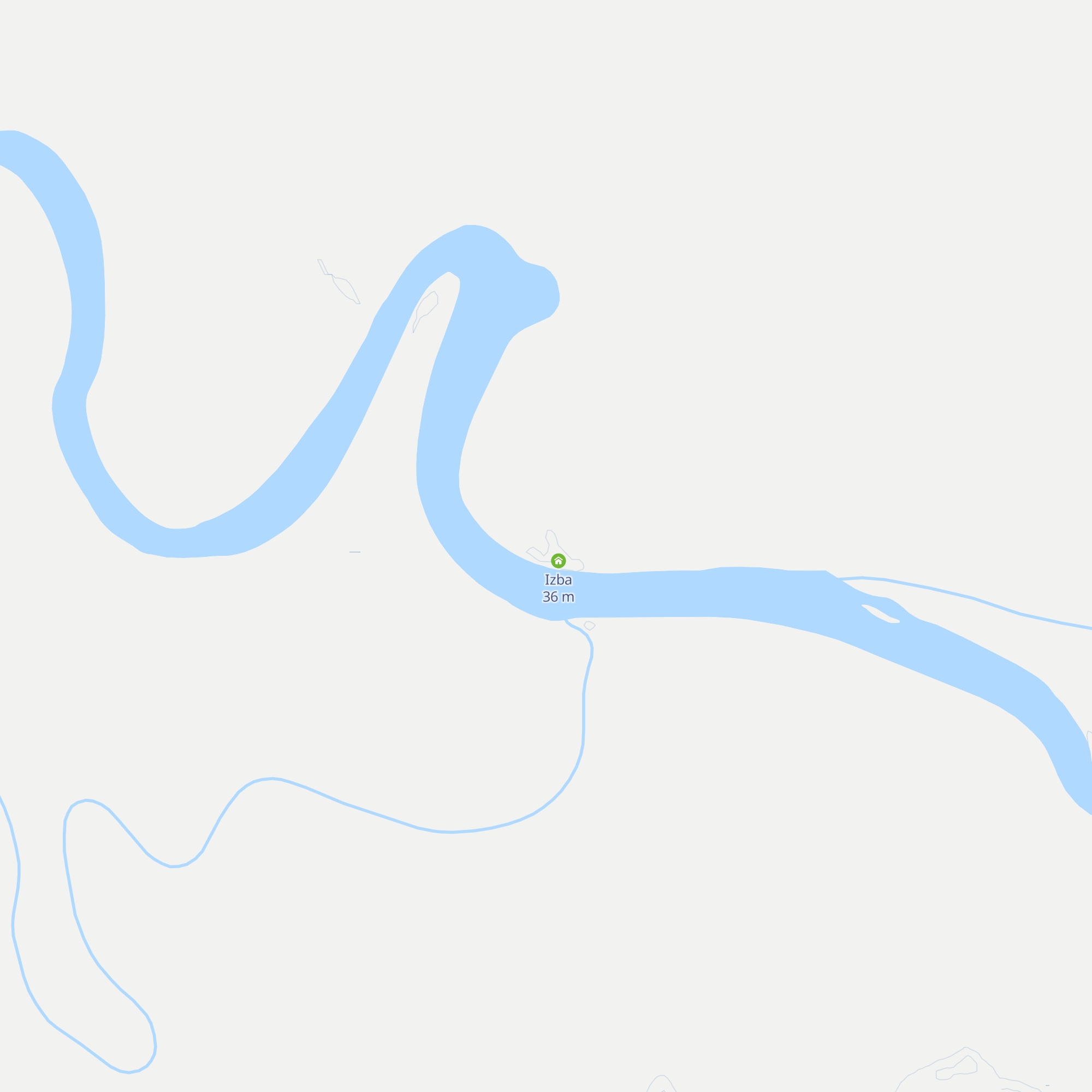 Izba map