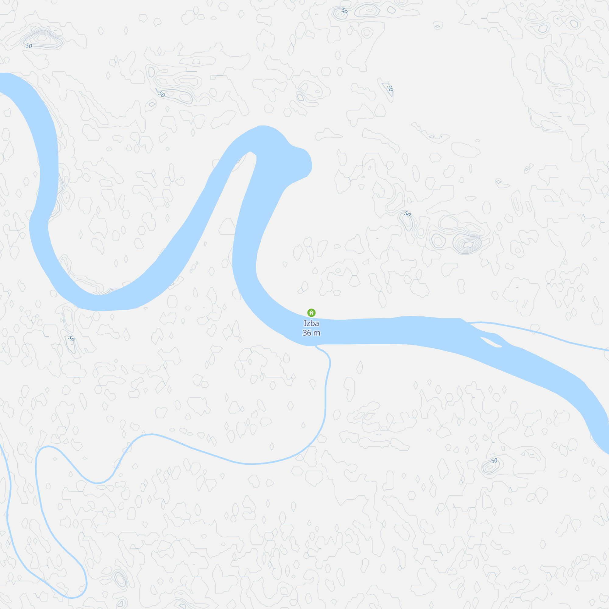 Izba map