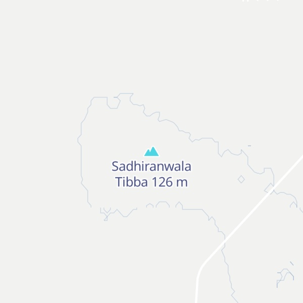 Map of Sadhiranwala Tibba