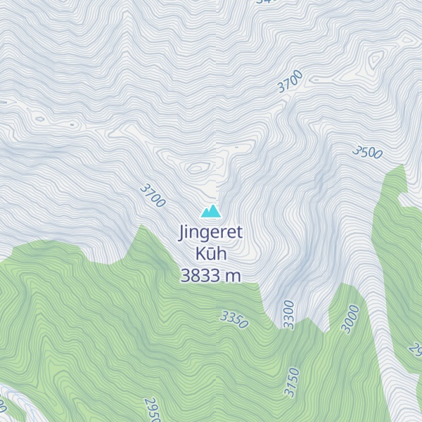 Map of Jingeret Kūh