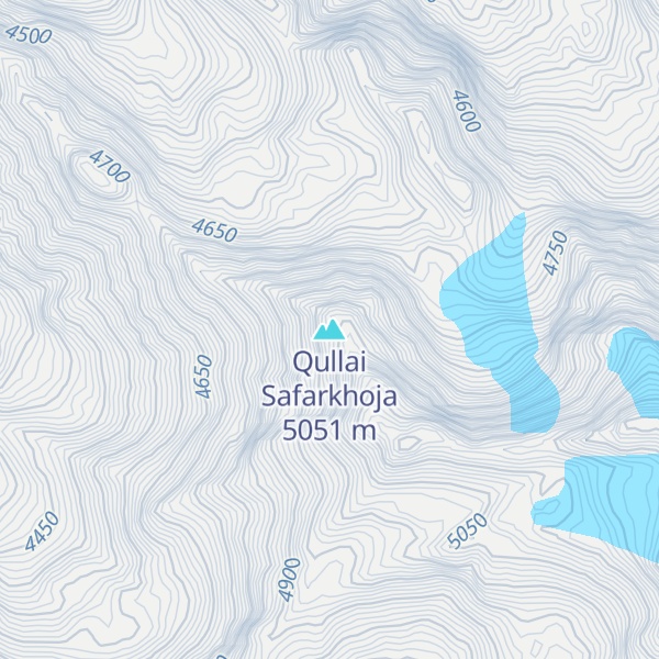 Map of Qullai Safarkhoja