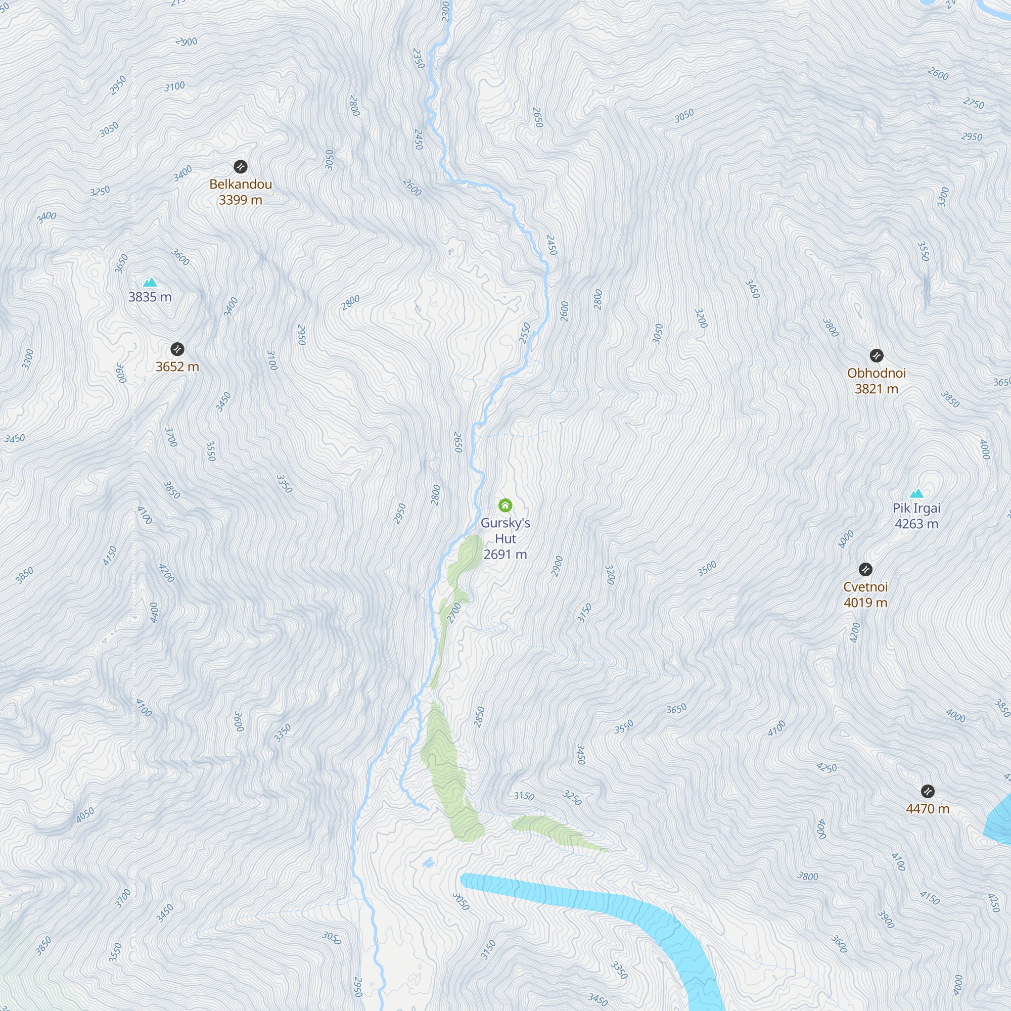 Gursky's Hut map