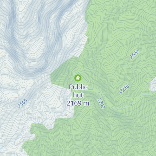 Map of Public hut