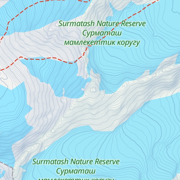 Map of Pik Ahunbabaeva