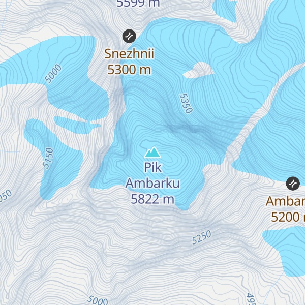 Map of Pik Ambarku