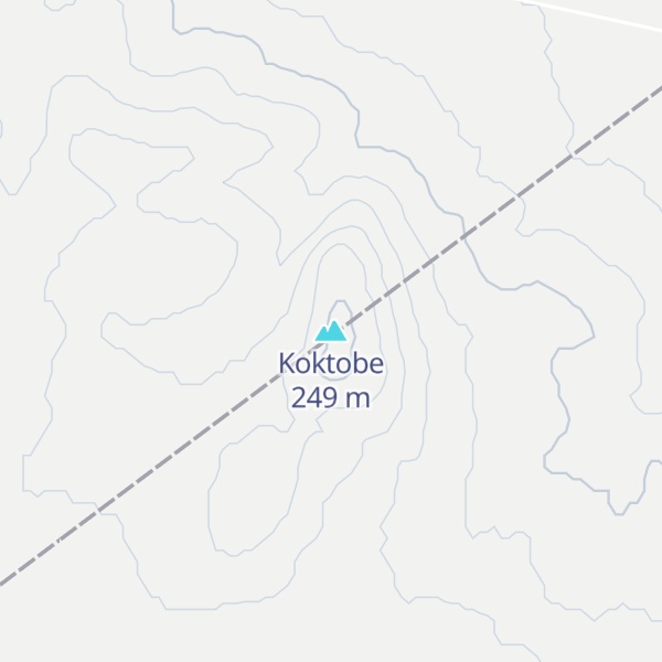 Map of Koktobe