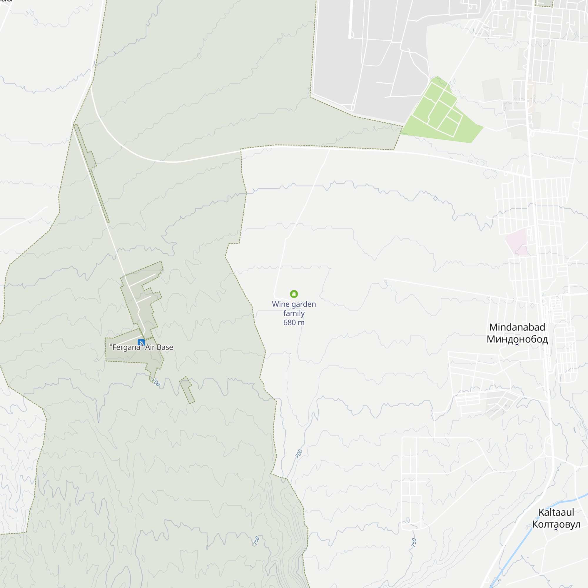 Wine garden family map