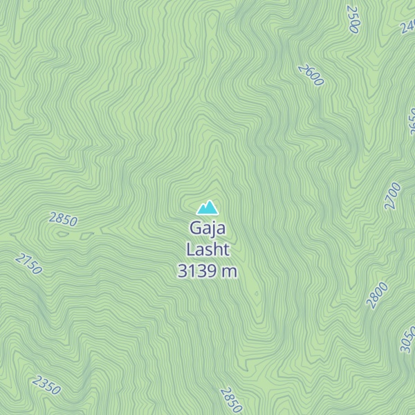 Map of Gaja Lasht
