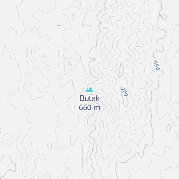 Map of Butak