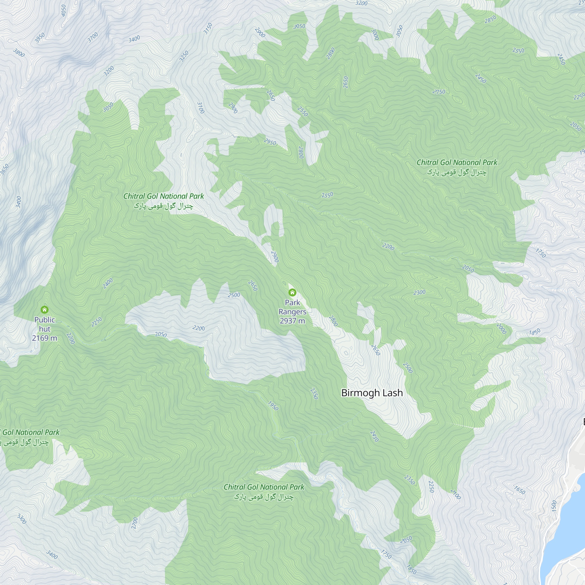 Park Rangers map