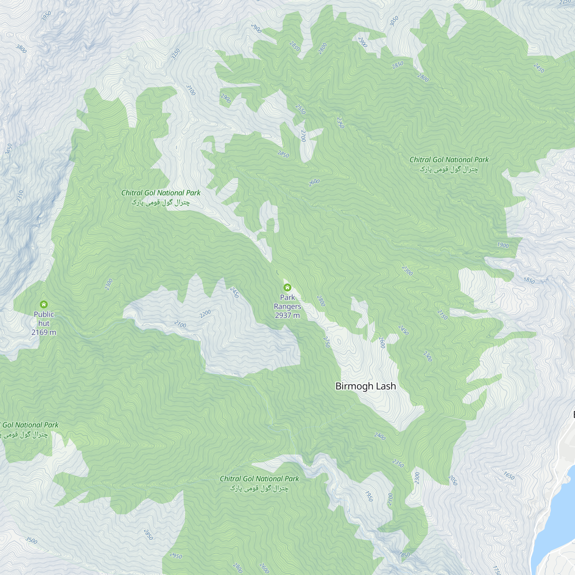 Park Rangers map