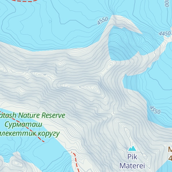 Map of Pik Uzbekistan